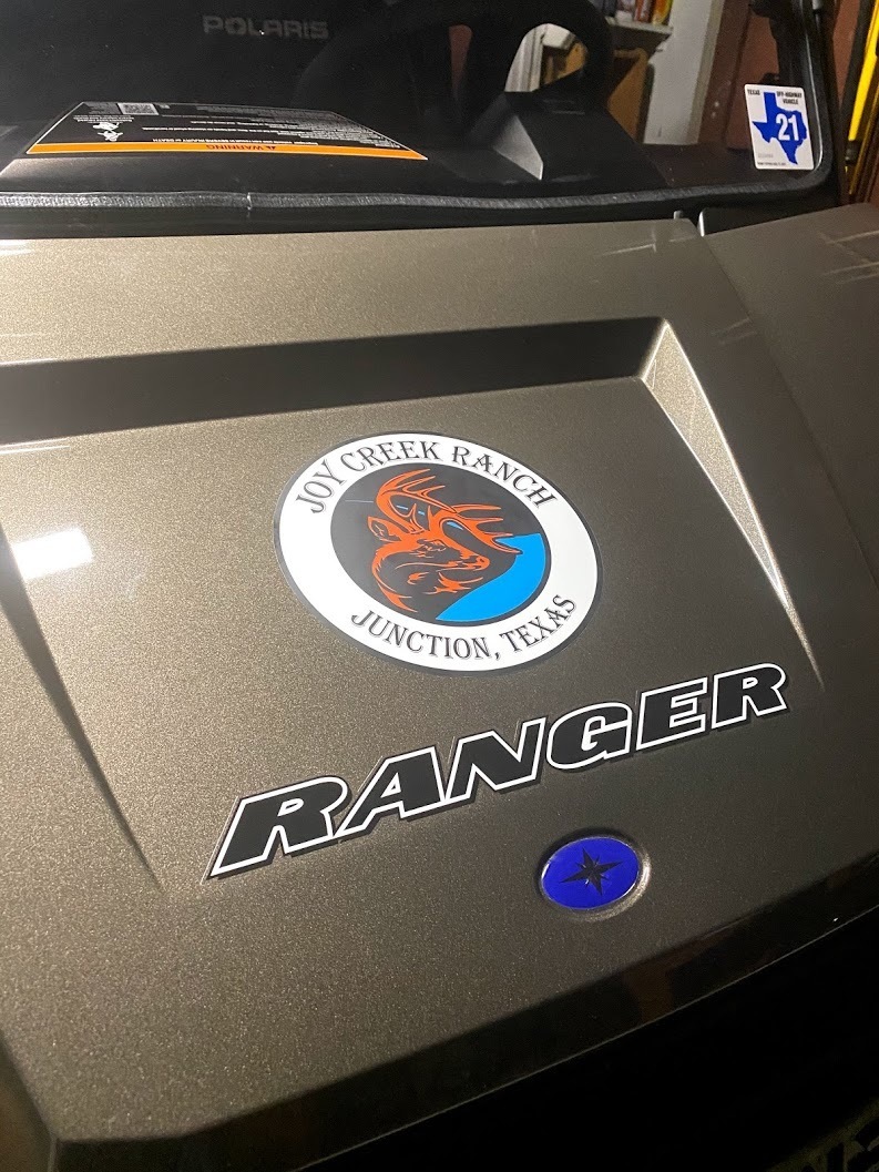 Grant's photograph of their Circle Stickers