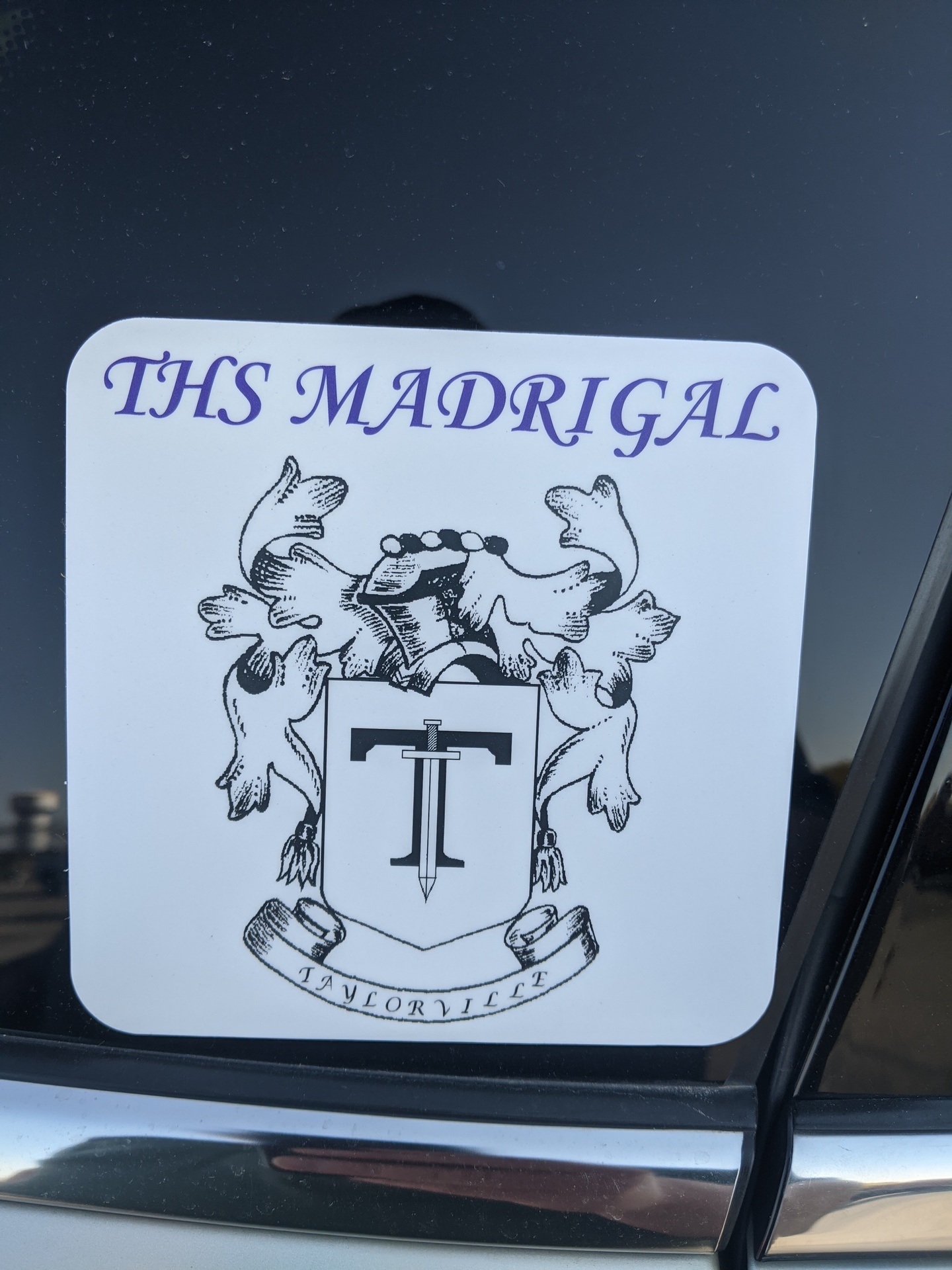 Keith's photograph of their Rounded Corner Stickers