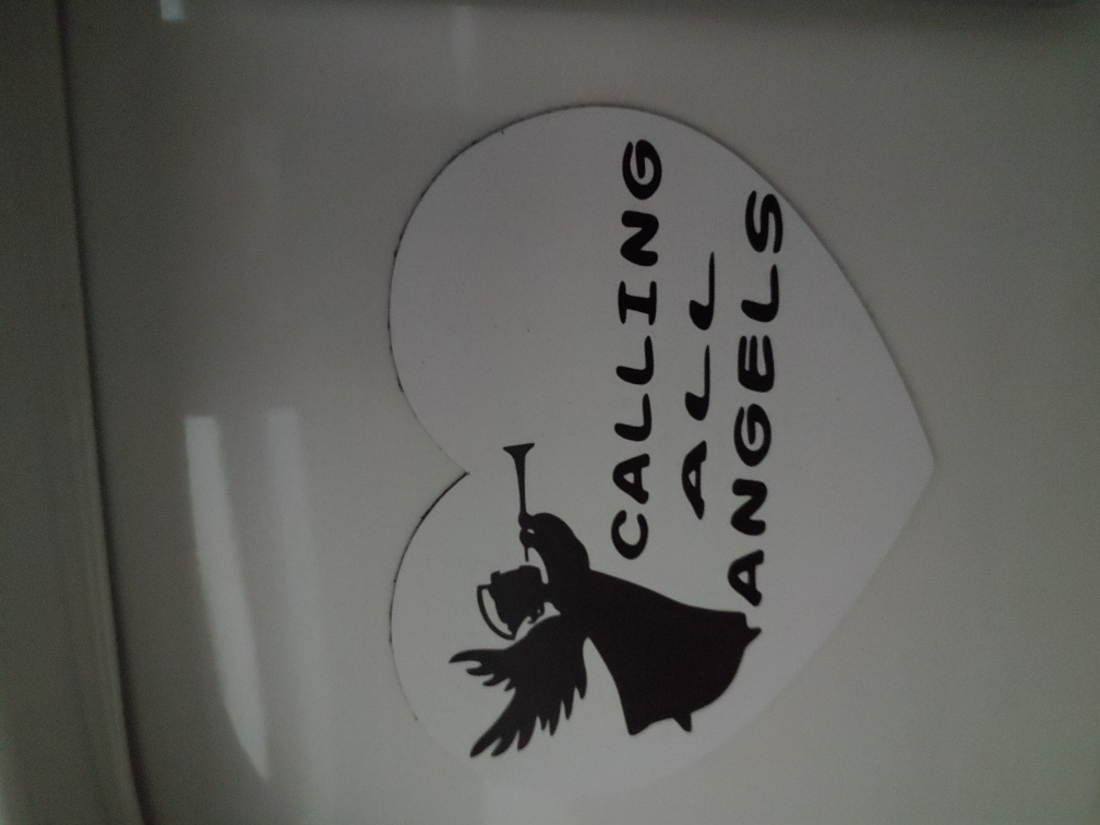 Joseph's photograph of their Custom Heart Magnet with Your Text