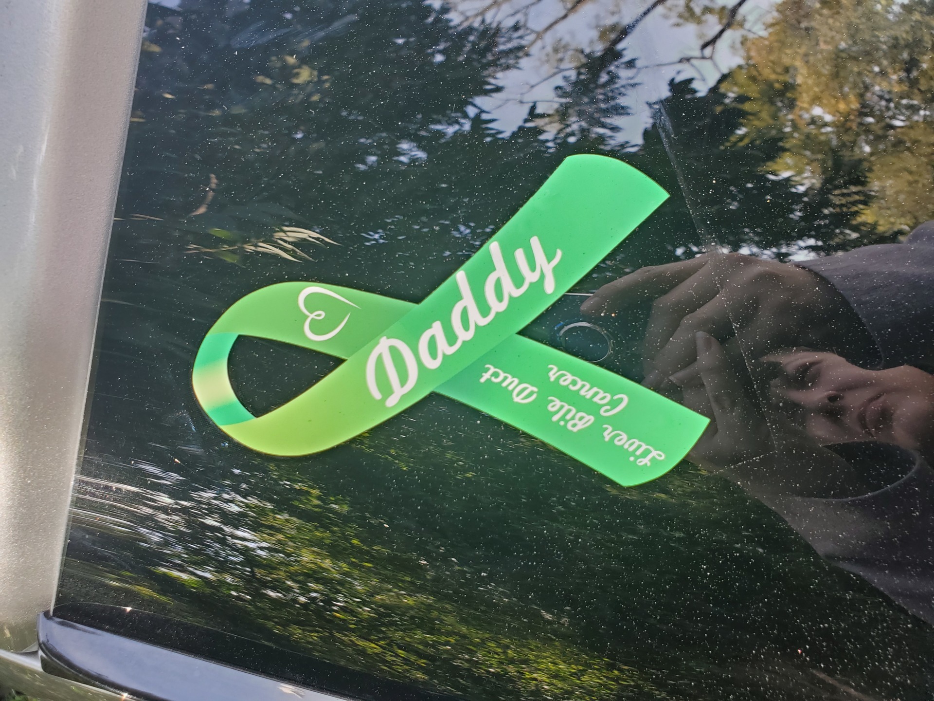 Crystal's photograph of their Custom Multi-Color Transfer Sticker Template