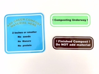 Karen's photograph of their Rounded Rectangle Sticker with Your Text