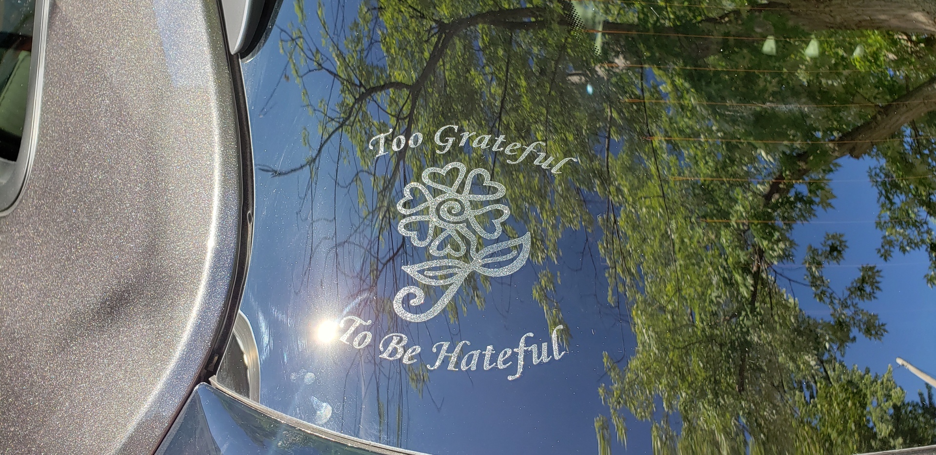 Mary's photograph of their Customizable One-Color Transfer Sticker