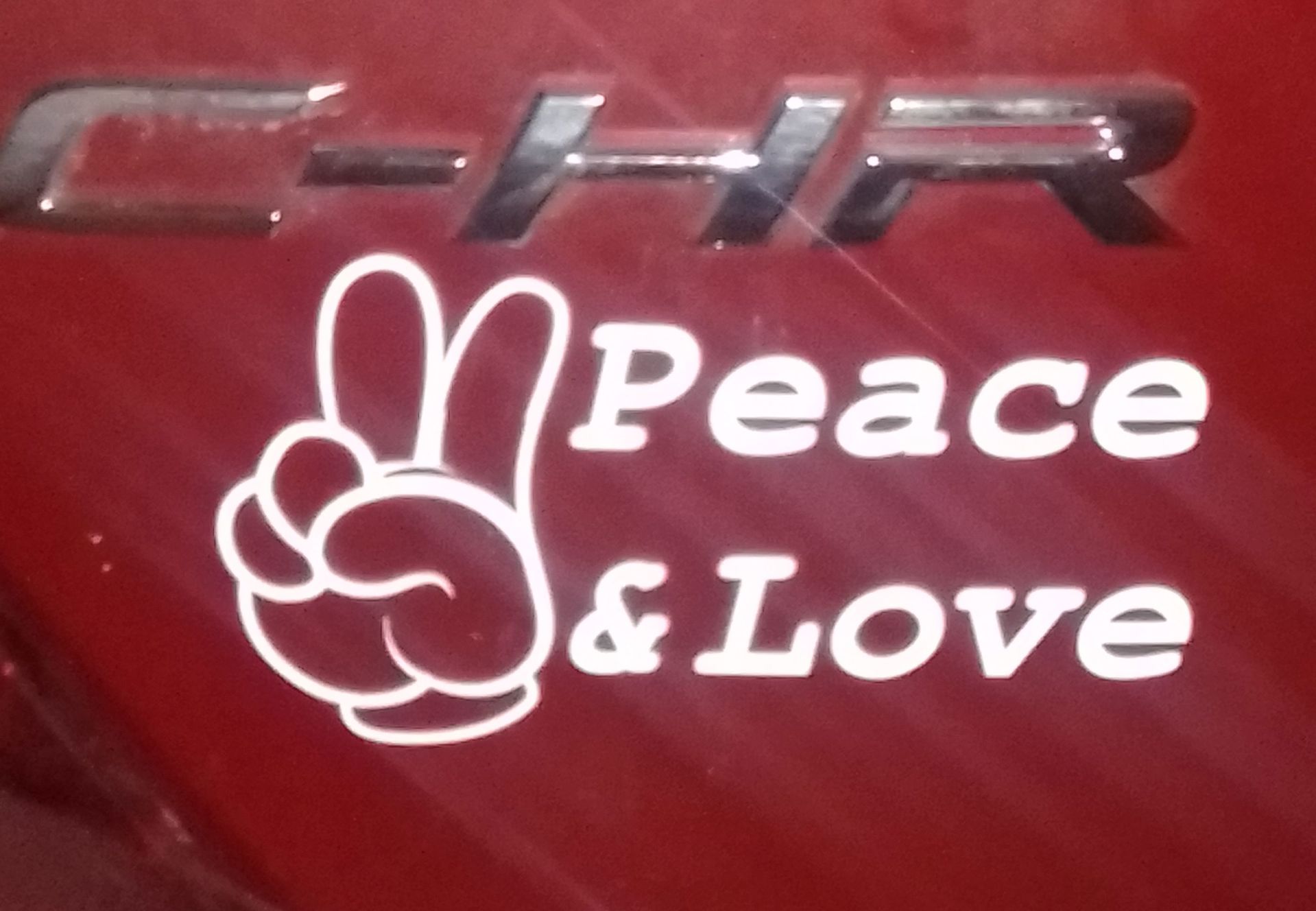 Michael's photograph of their Custom One-Color Transfer Sticker Template