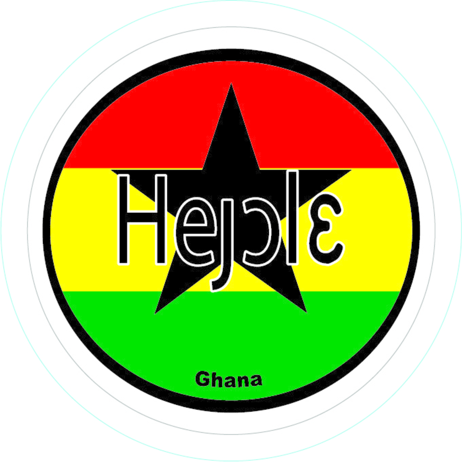 Joseph's photograph of their Front Adhesive Stickers