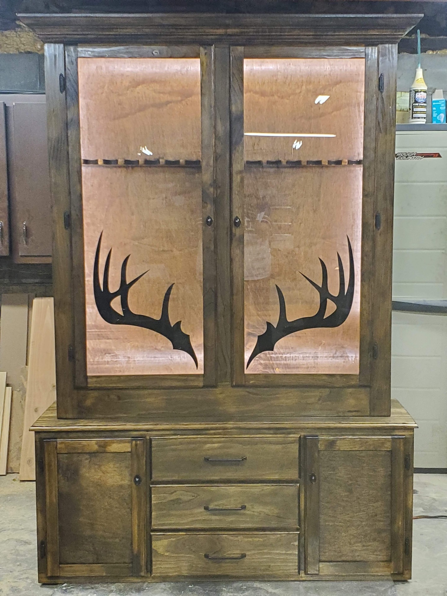 Michael's photograph of their Deer Antlers Transfer Sticker