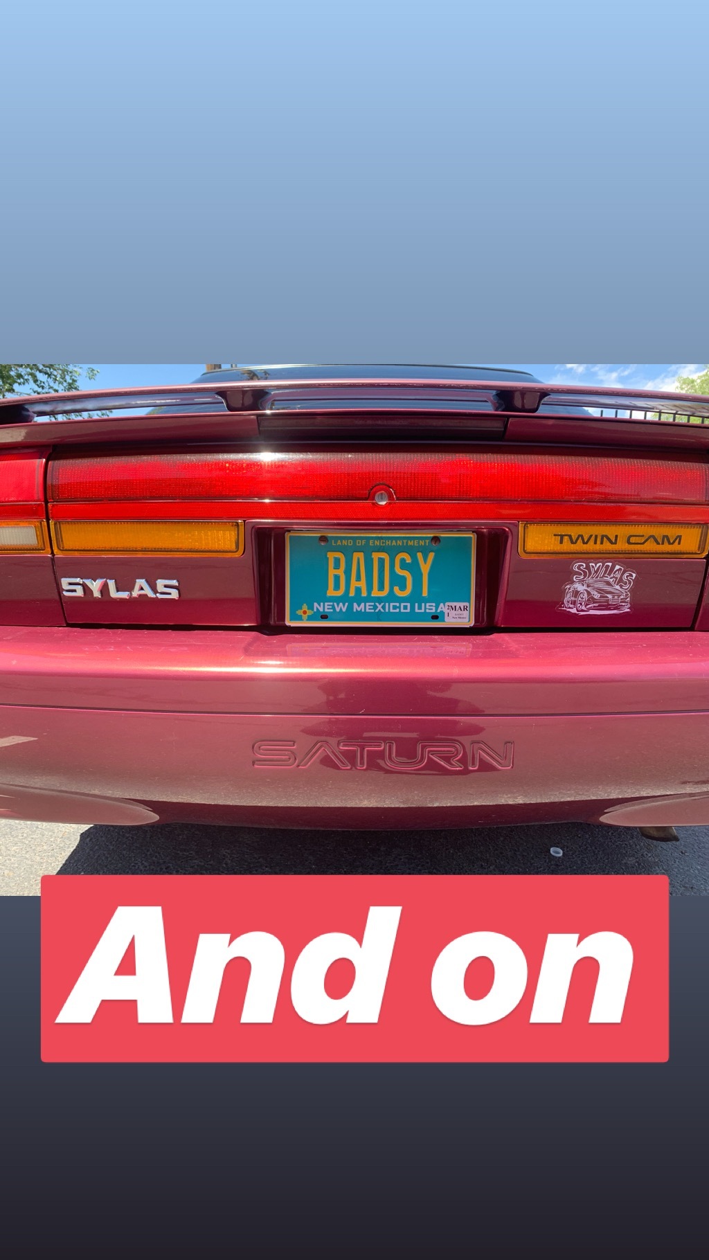 Kitt's photograph of their Die Cut Stickers