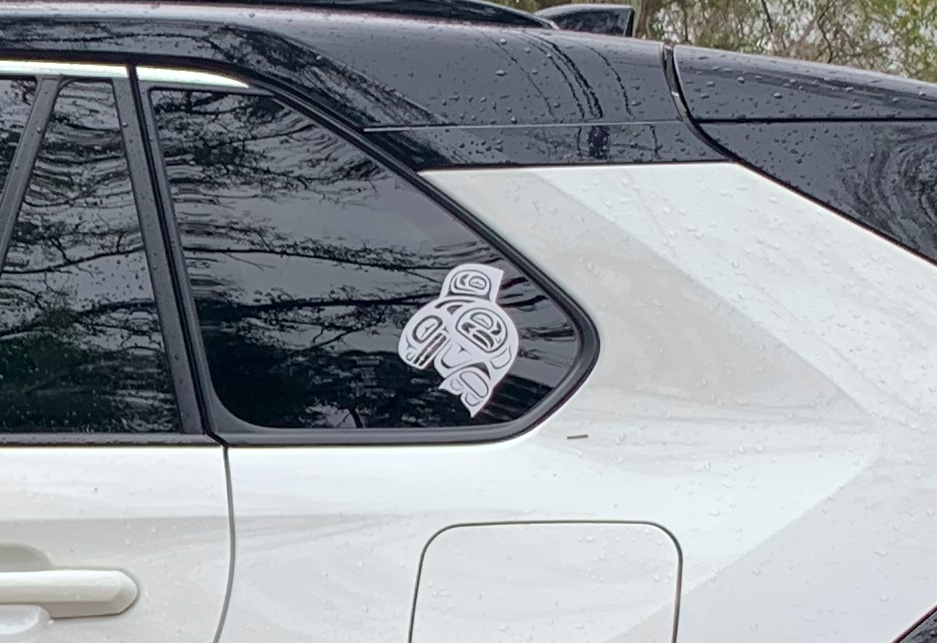 Nicole's photograph of their Transfer Stickers
