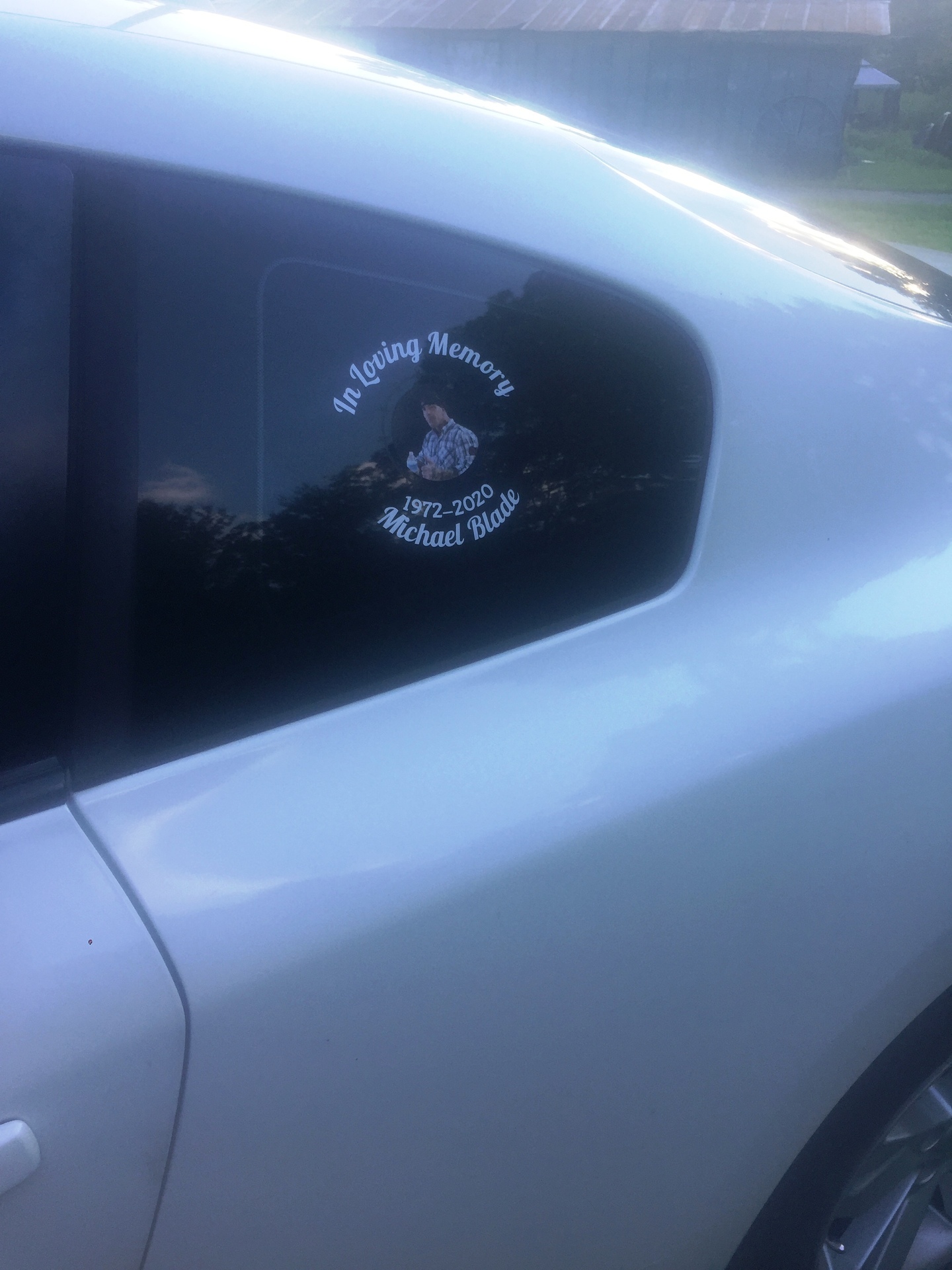Candy G's photograph of their Custom In Loving Memory with Any Photo Sticker