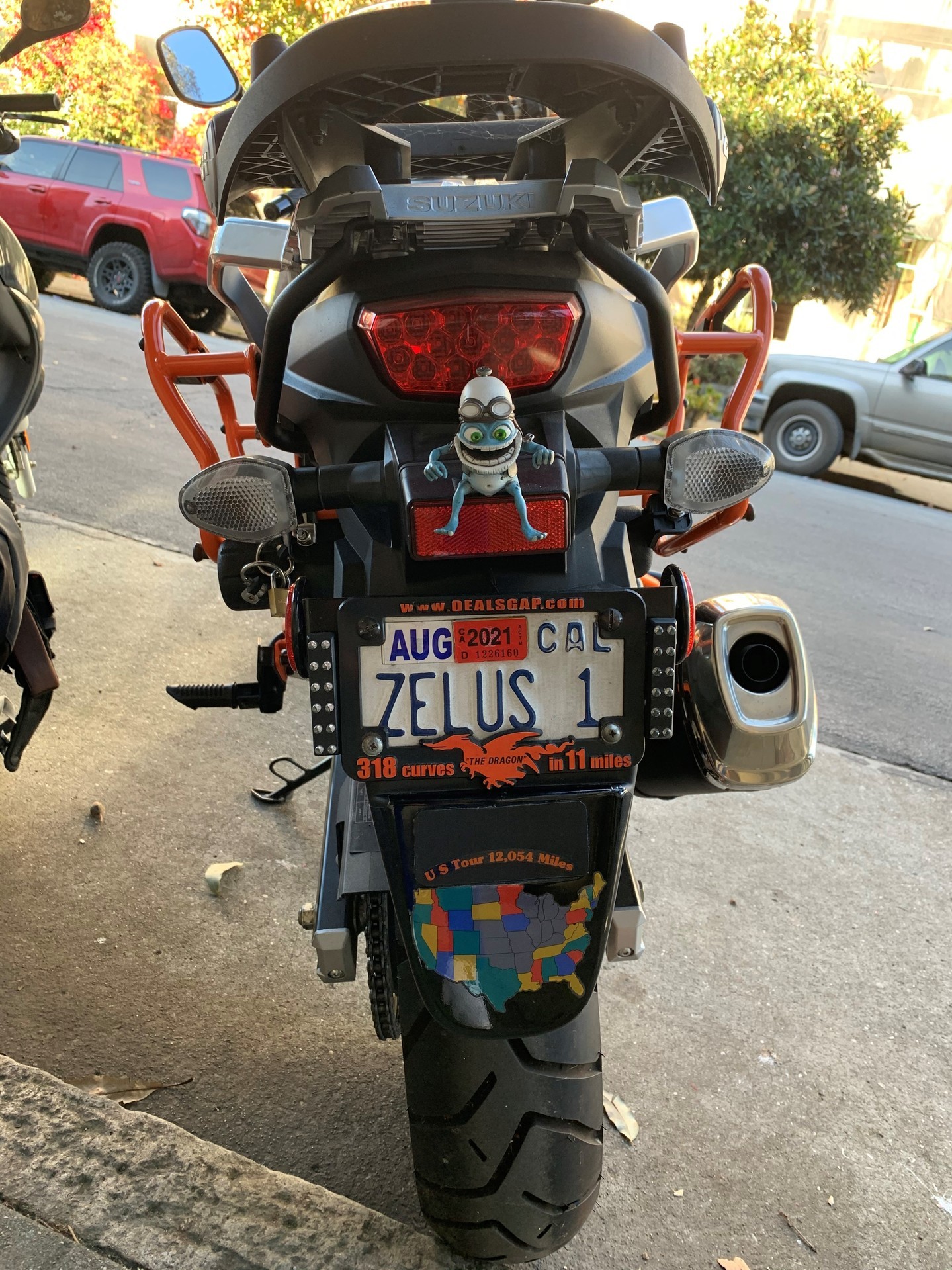 Diana's photograph of their Custom Oval Sticker with Clipart