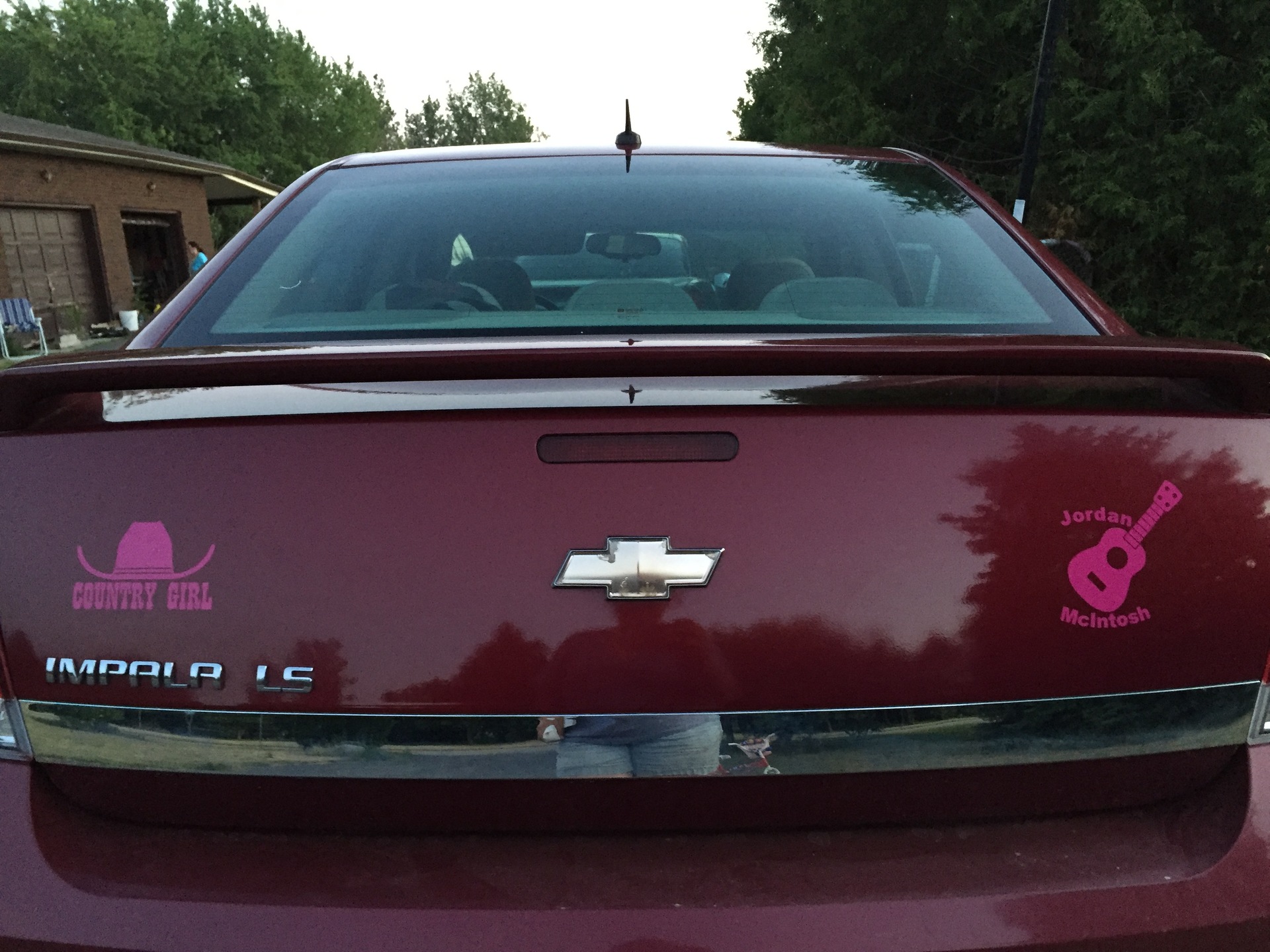 Allison's photograph of their Cowboy Hat With Words Country Girl Sticker