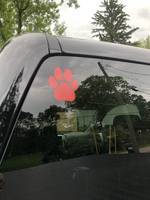 Shelbi's review of Single Dog Paw Print Sticker