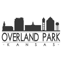 Overland Park Kansa Skyline Sticker