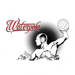 Summer Kinds Of Sports Water Polo Sticker