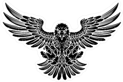 Scary Eagle Sticker