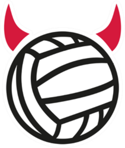 Water Polo With Devil Horns Sticker