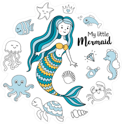 My Little Mermaid Sticker