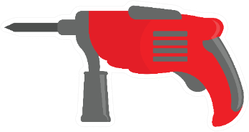 Mechanic Tools Simple Illustration Sticker