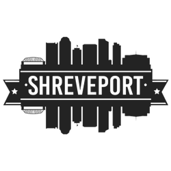 Shreveport Louisiana Skyline Sticker