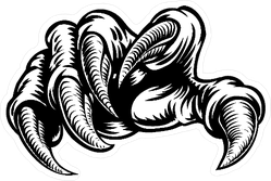 Dinosaur Claws Sticker
