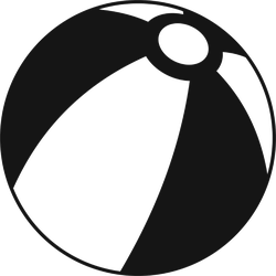 Fun Beach Ball Sticker