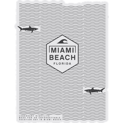 Miami Beach Typography Sticker
