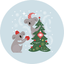 Koala In Christmas Tree Youtube 2022
