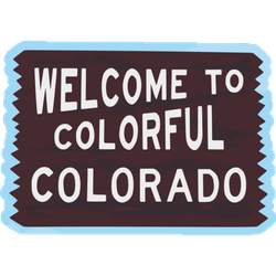 Welcome To Colorful Colorado Sticker