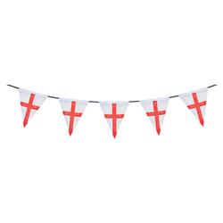 Water Color Drawing Of Festive England Flags Sticker