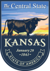 Kansas Banner Sticker