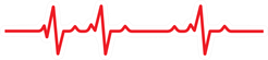 Art Design Health Medical Heartbeat Pulse Sticker