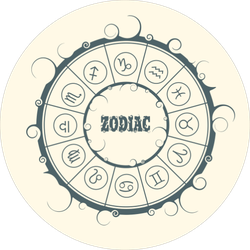 Astrological Symbols Sticker