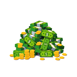 Big Pile of Money Sticker