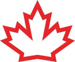 Canada Maple Icon Sticker
