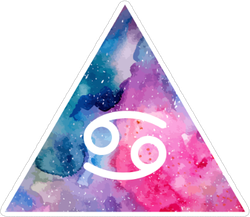 Cancer Zodiac Sign Sticker