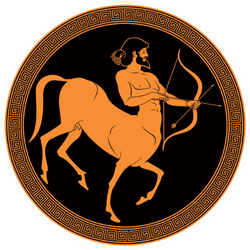 Centaur Archer Hunting Sticker