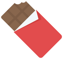 Chocolate Bar Sticker