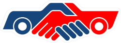Clever Car Sale Icon Sticker
