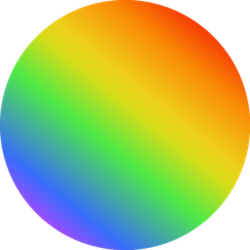 Colorful Rainbow Gradient Sticker