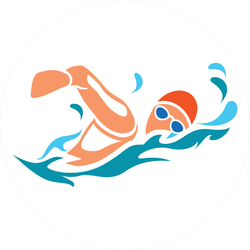 Competitive Swimmer Sticker
