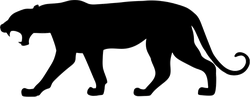 Creeping Wildcat Sticker