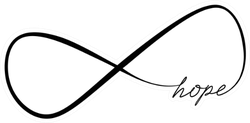 Hope Infinity Symbol Sticker