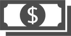 Dollar Bills Icon Sticker
