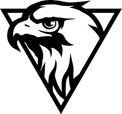 Eagle Head Logo Sticker