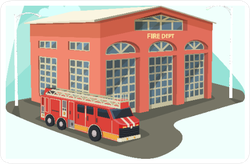 Fire Department Sticker