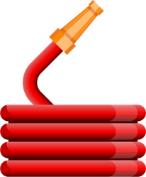 Fire Hose Sticker