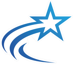 Flying Star Sticker