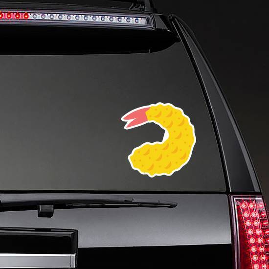 Emoji Fried Shrimp Sticker
