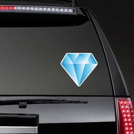 Brilliant Vector Diamond Sticker