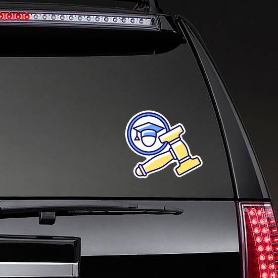 Student Government Rgb Color Icon Law Legal Sticker example