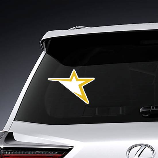Abstract Star Vector Sticker